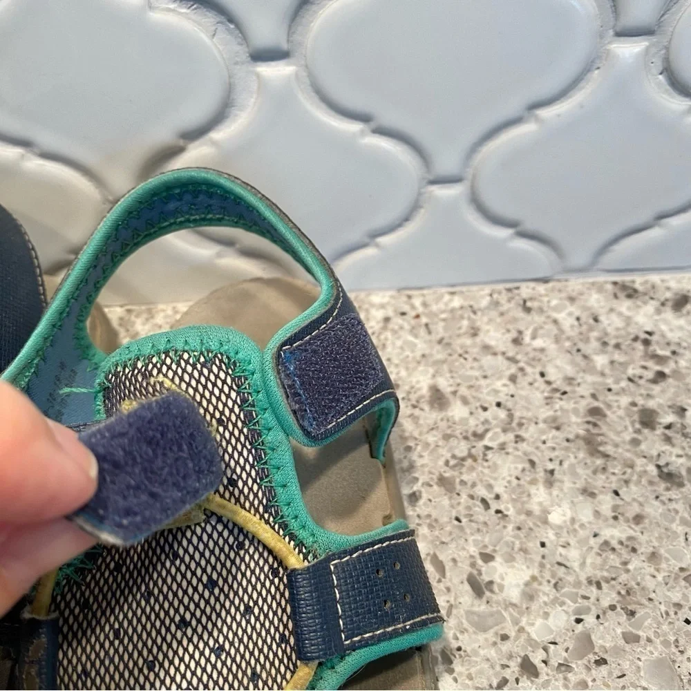 SEE KAI RUN Spencer Waterproof Sandals Blue 12
